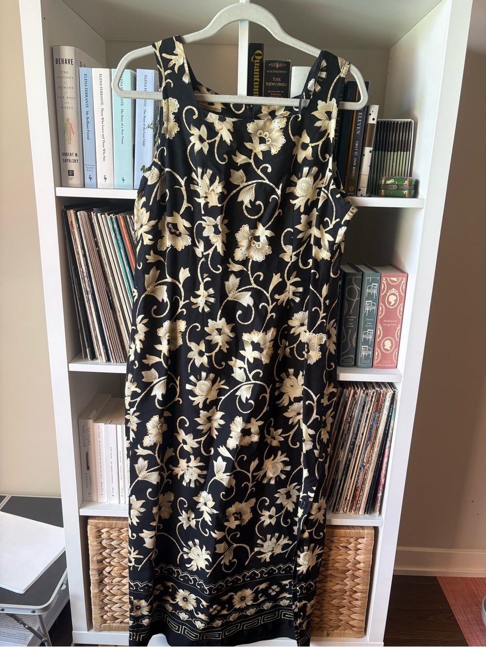 Vintage Floral Maxi Dress